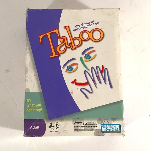 Parker Brothers Taboo Board Game Collectors Item - Picture 1 of 7